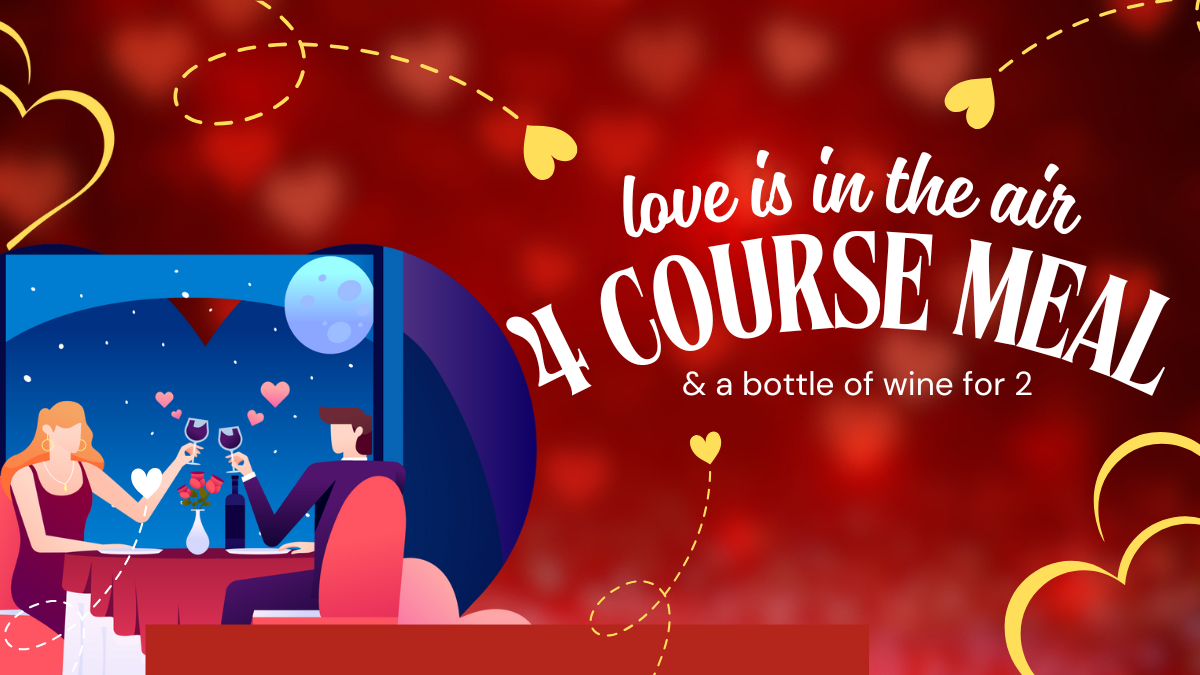 Love Is In The Air: 4-Course Dinner 
