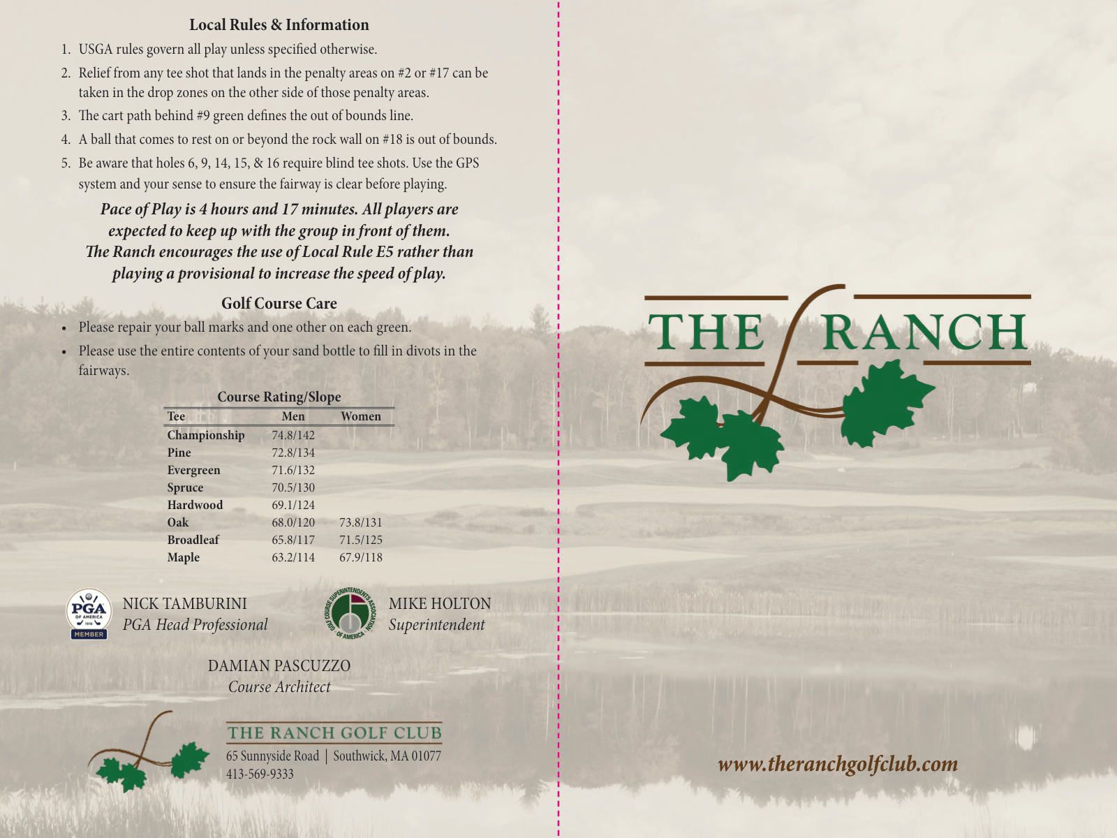 Ranch Scorecard